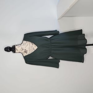 Forever 21 hunter Green dress size small